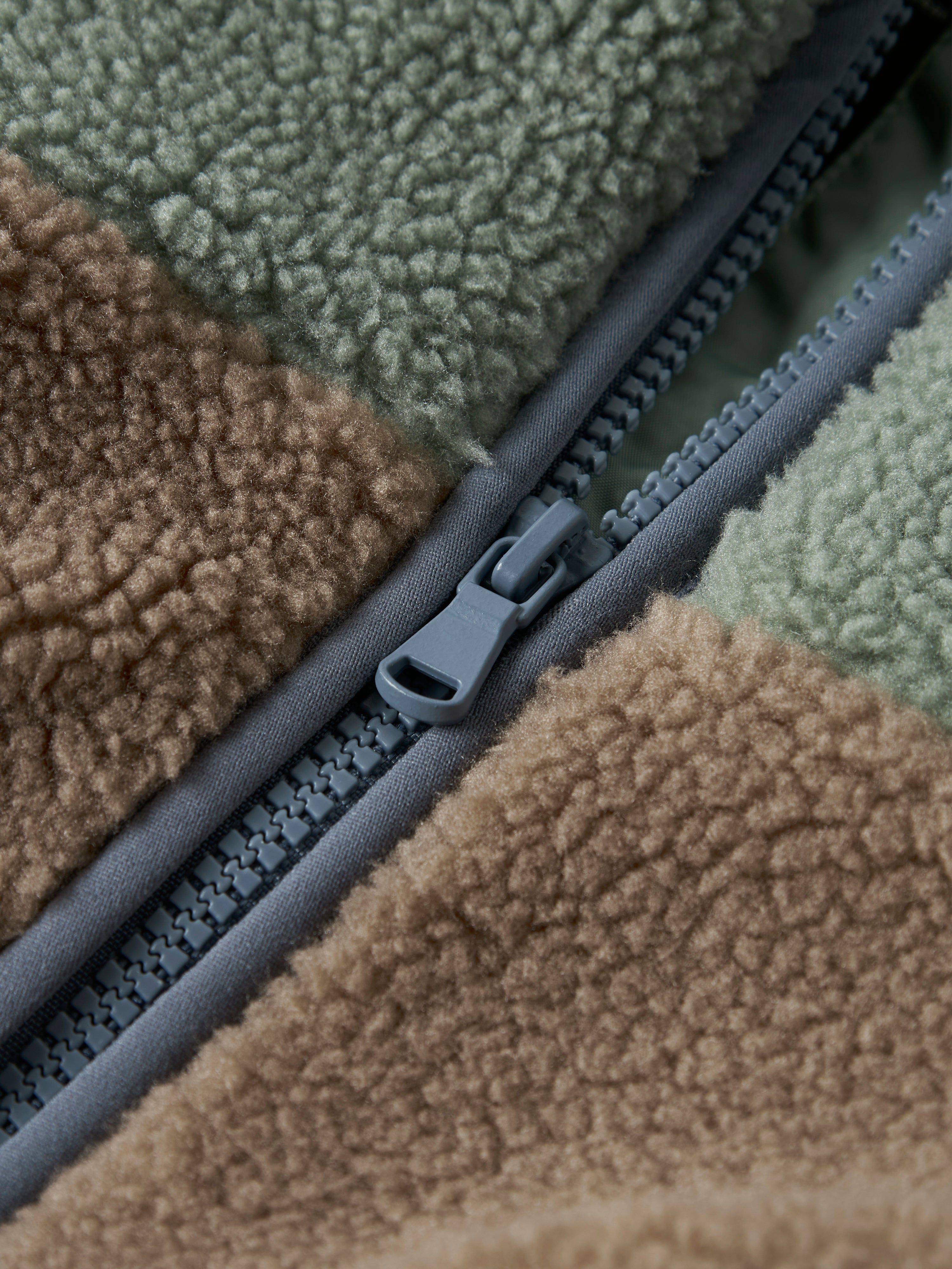 Name It Mimba Sherpa Jacket - Chinois Green