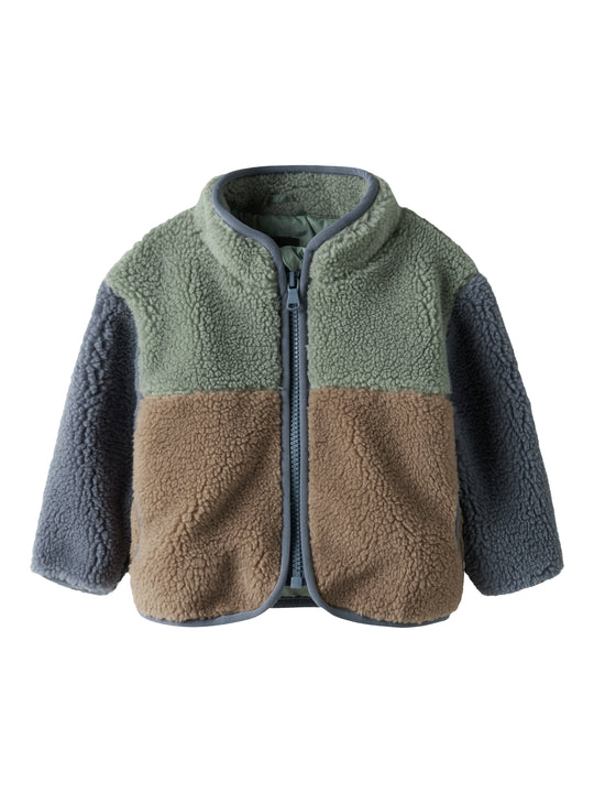 Name It Mimba Sherpa Jacket - Chinois Green