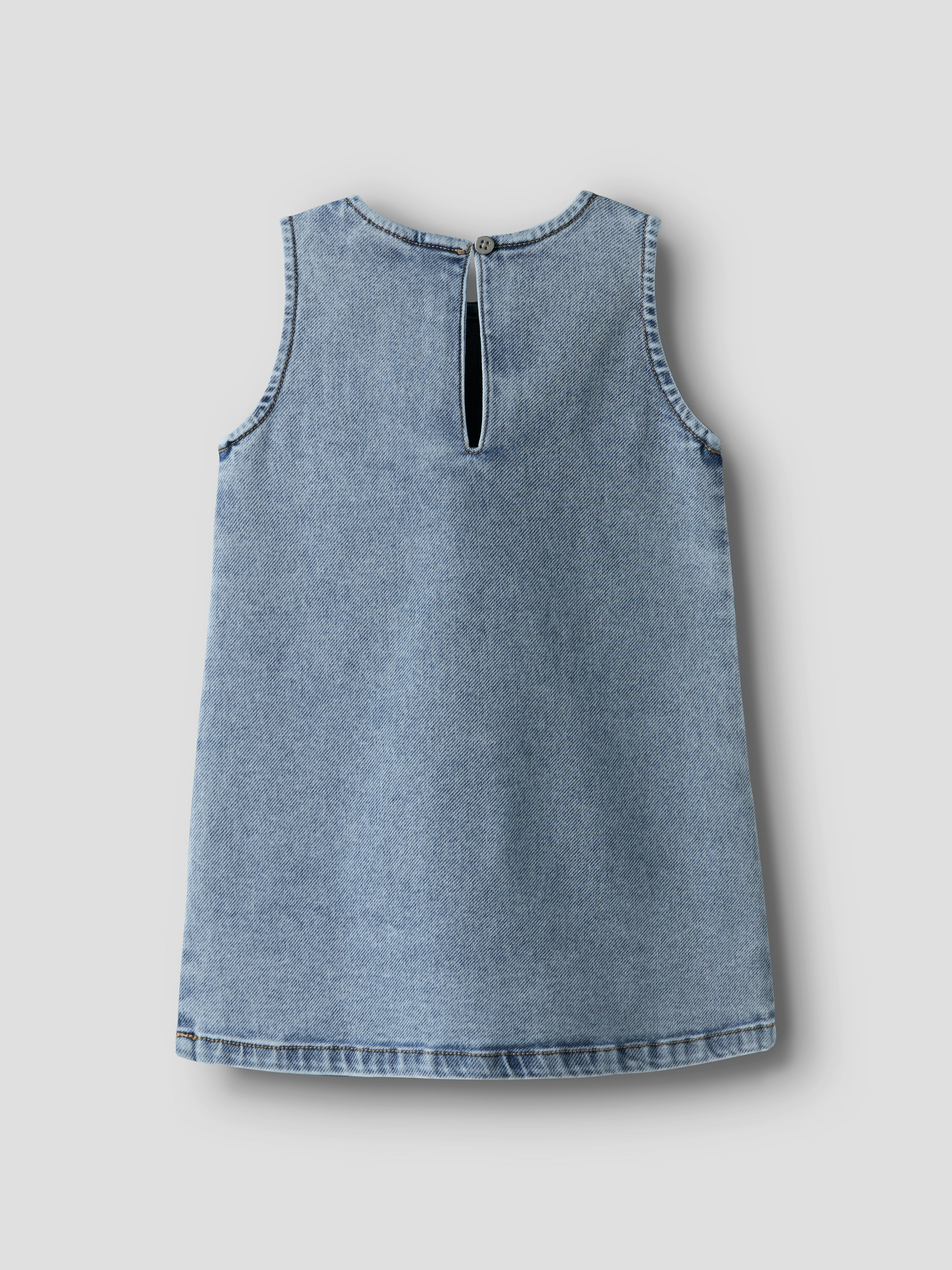 Name It Amelia Denim Dress - Medium Blue Denim