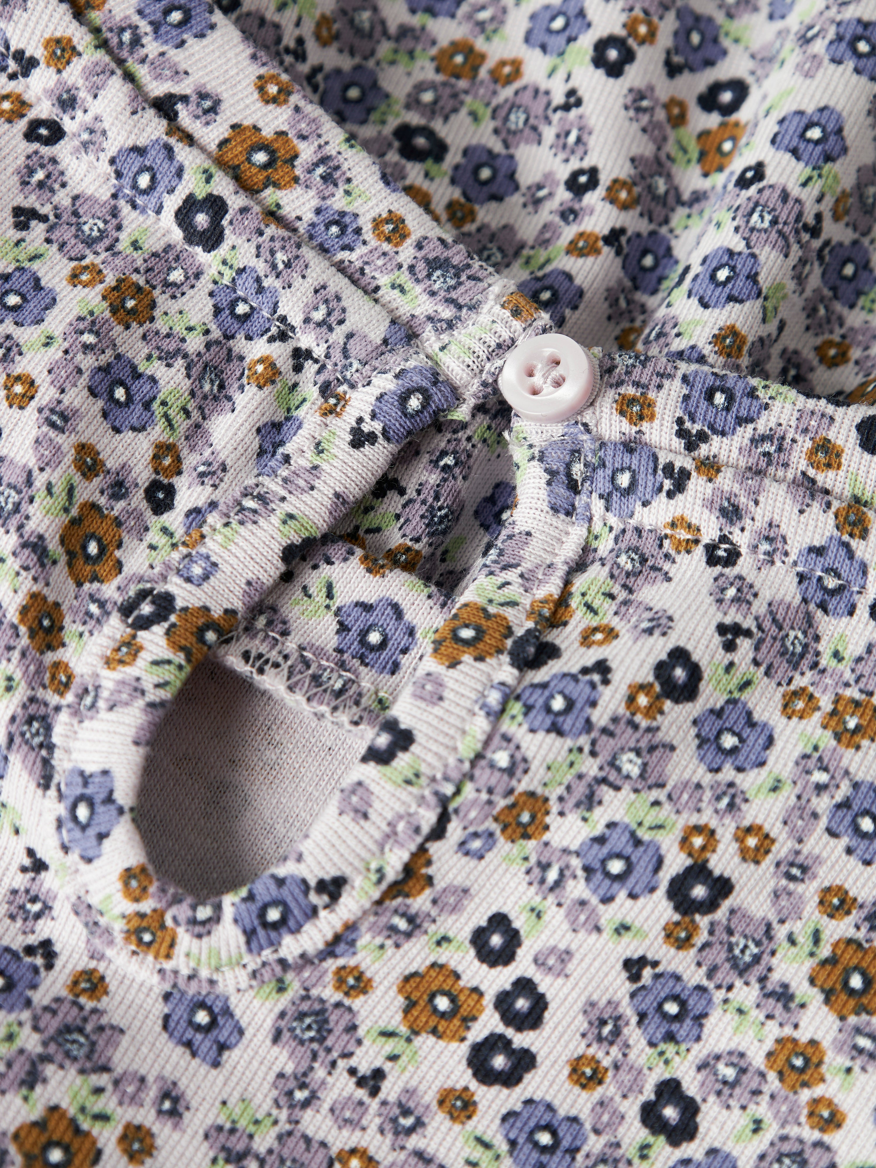 Name It Tuline LS Dress - Lilac Marble