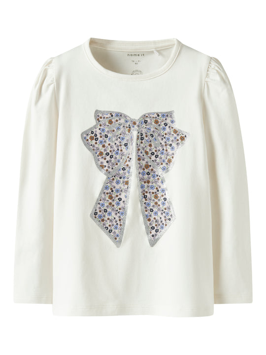 Name It Tally LS Top - Cloud Dancer (Kopi)