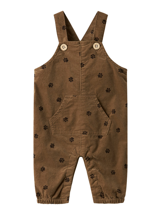 Name It Tommi Overall - Toasted Coconut