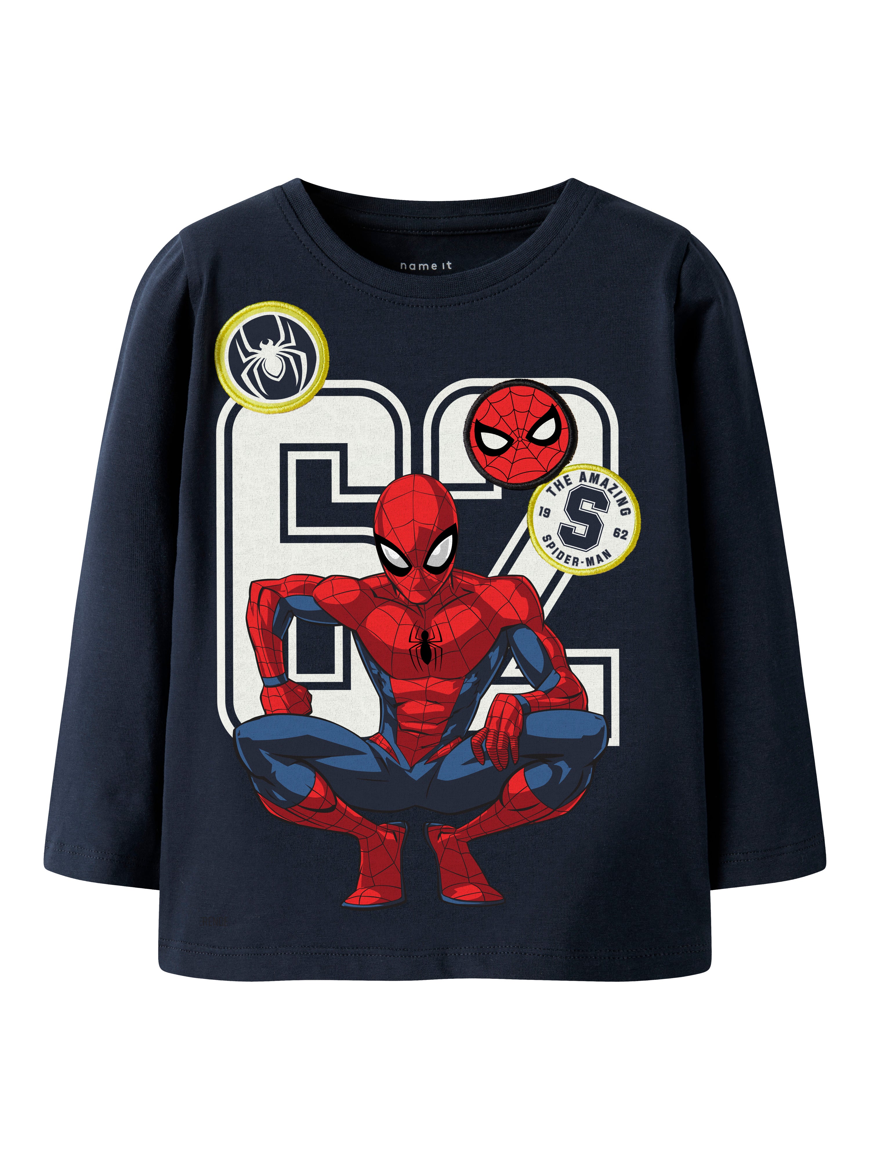 Name It Deep - Spider LS Nreg Top Box Mar