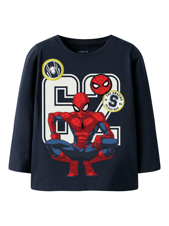 Name It Deep - Spider LS Nreg Top Box Mar