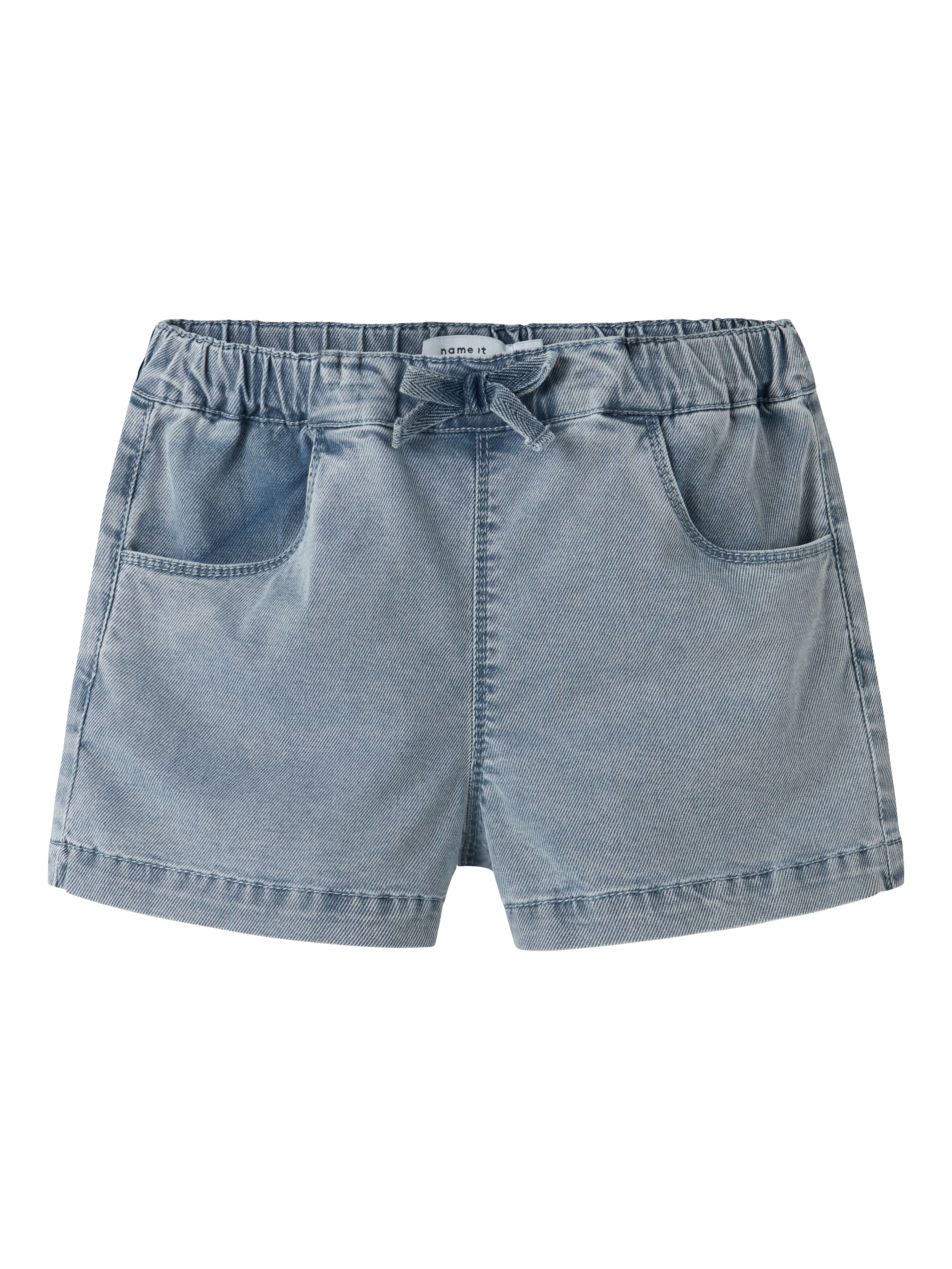 Name It Bella Baggy Denim Shorts - Light Blue Denim