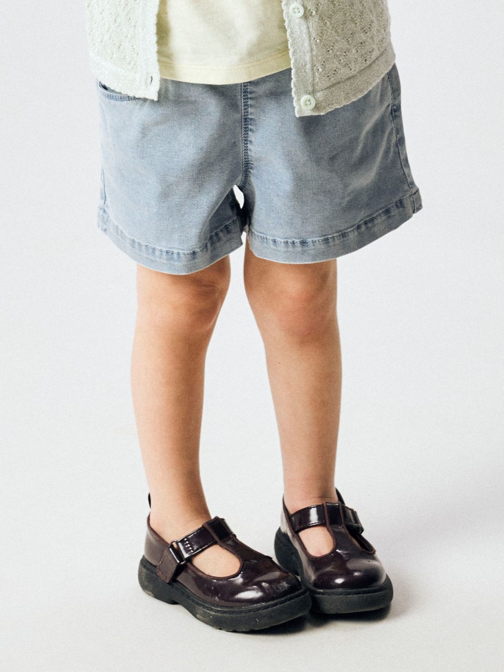 Name It Bella Baggy Denim Shorts - Light Blue Denim