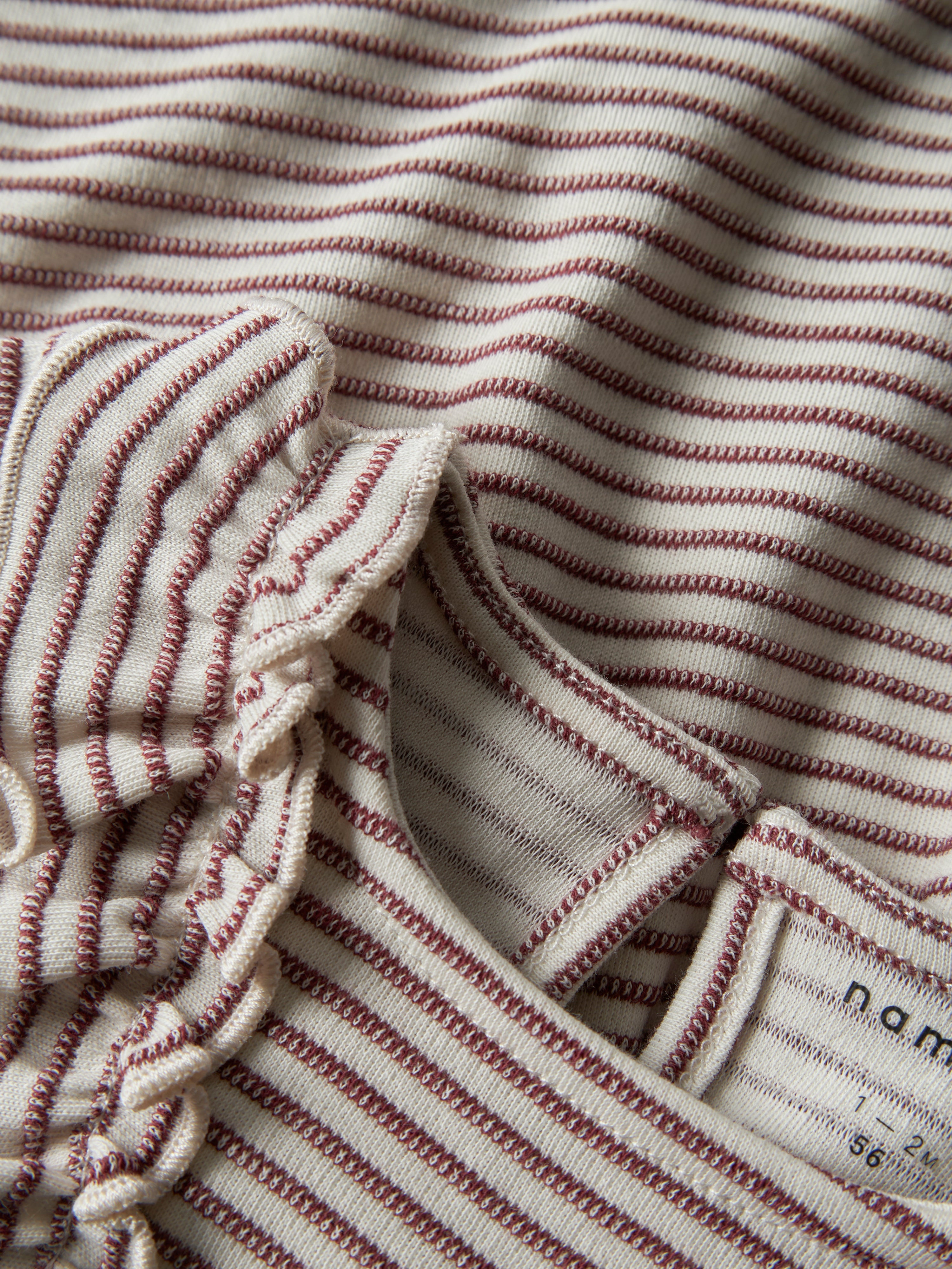 Name It Bripa LS Dress - Oxblood Red