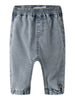 Name It Ben Bow Tap Jeans - Light Blue Denim