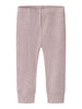Name It Wax - Wool Rib Leggings - Violet Ice