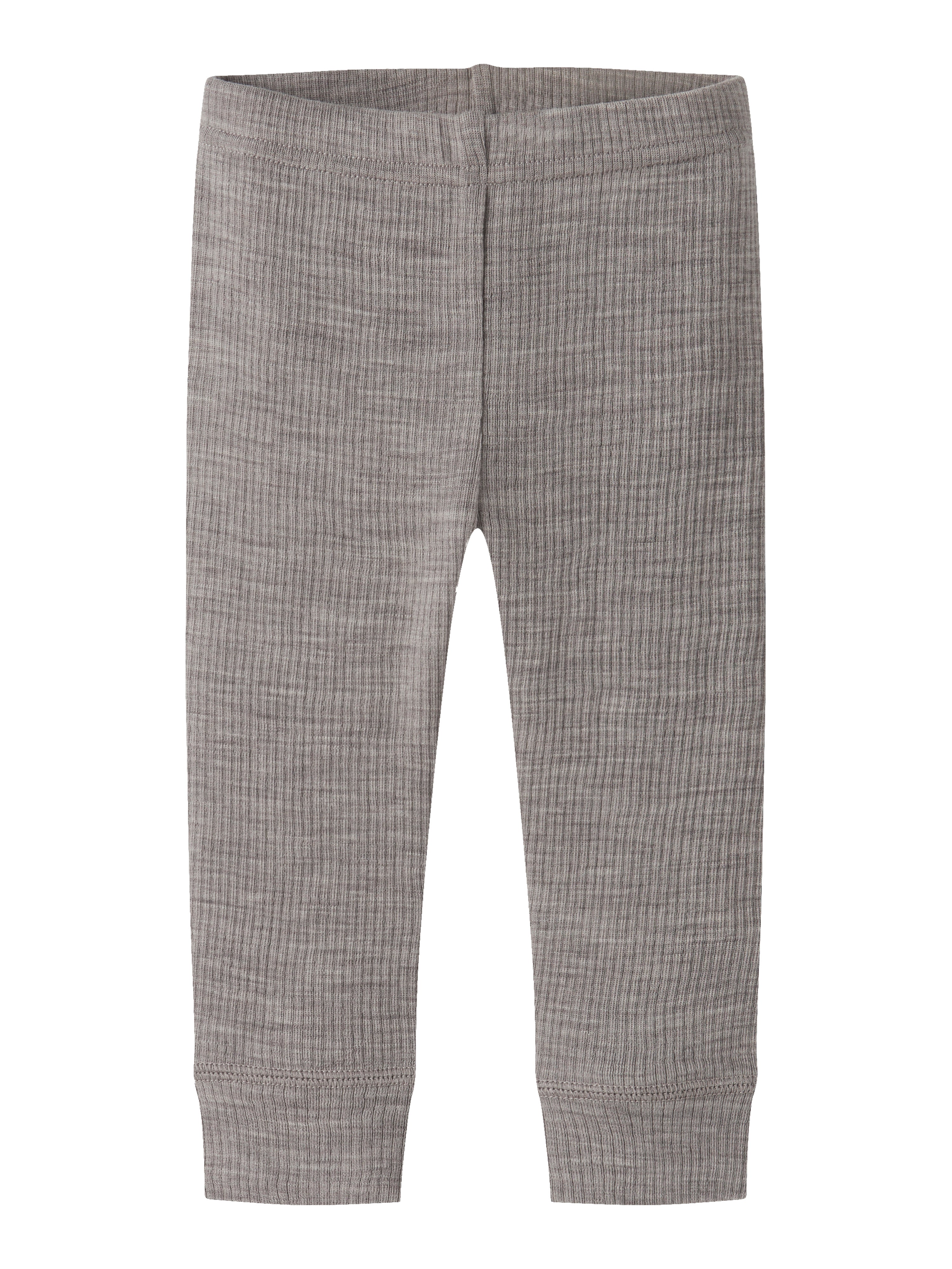 Name It Wax - Wool Rib Leggings - Satellite