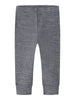 Name It Wax - Wool Rib Leggings - Folkstone Gray