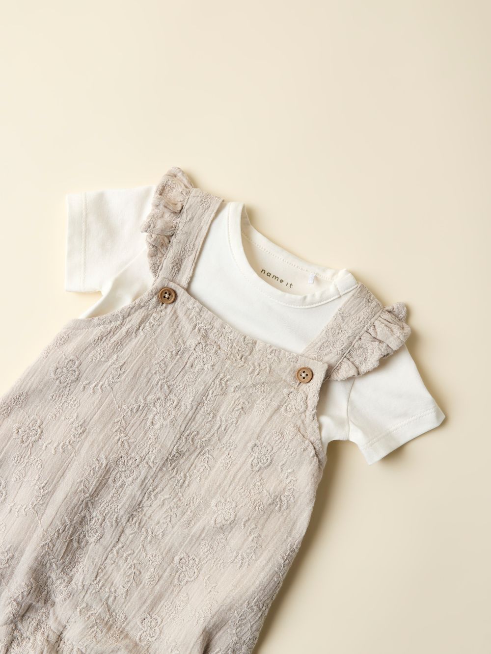 Name It Datines Overall - Chateau Gray