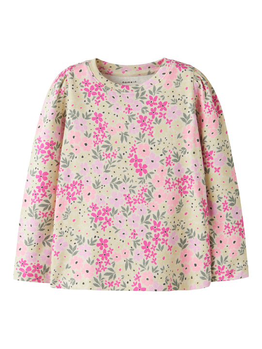 Name It Dartias LS Top - Peyote Melange