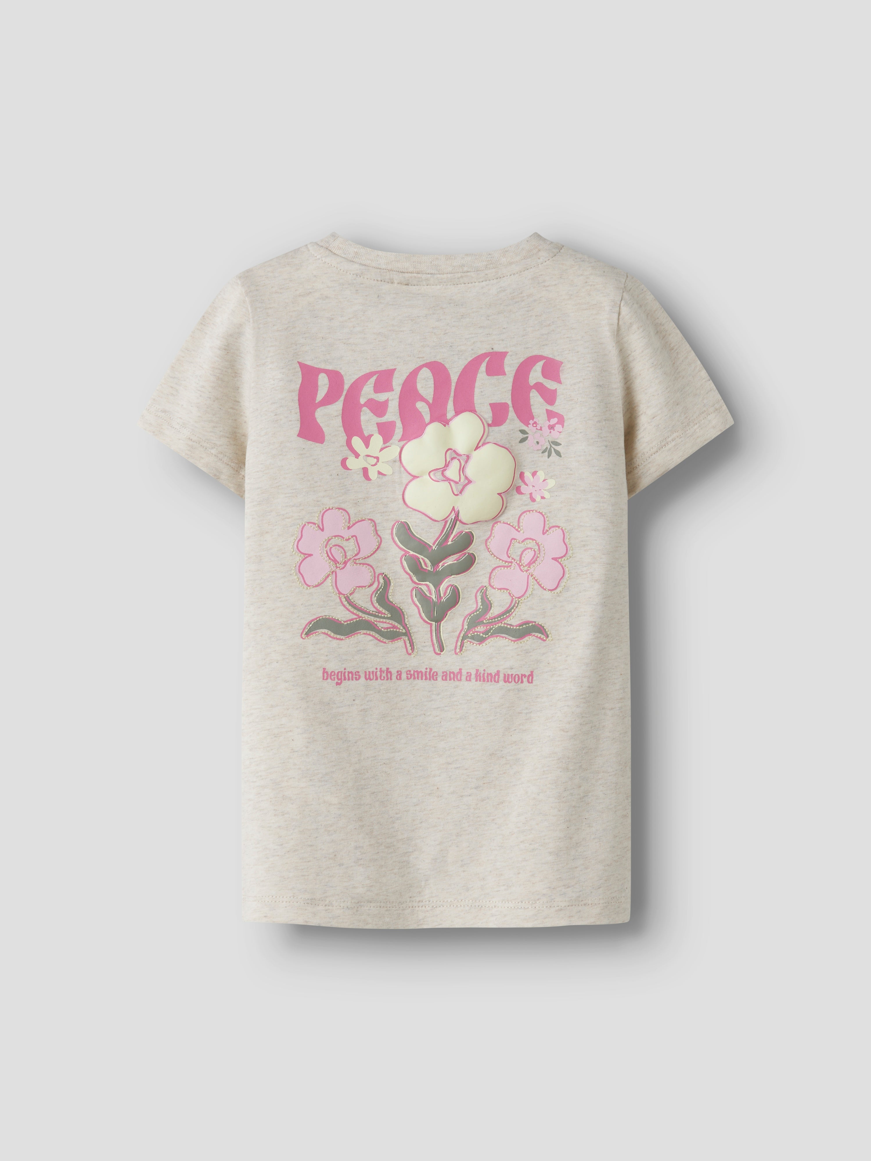 Name It Dartiana SS Top - Peyote Melange