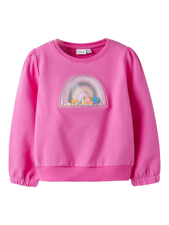 Name It Dottana LS Sweat Shirt - Strawberry Moon