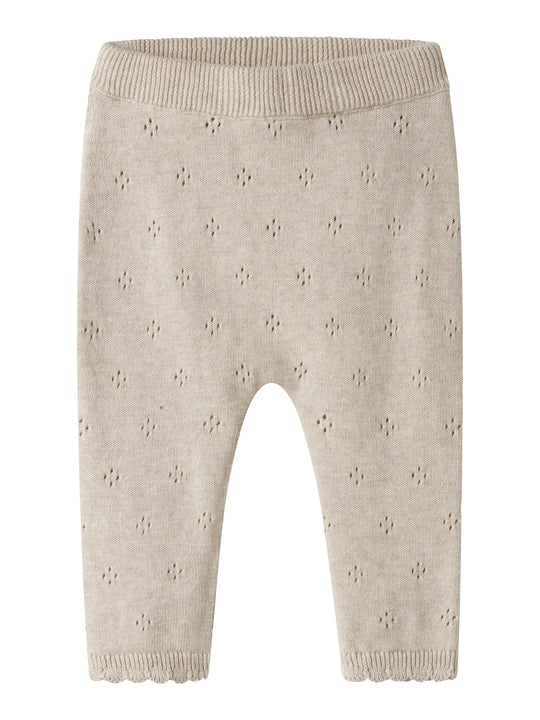 Name It Diame Knit Pants - Peyote Melange