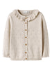 Name It Diame LS Knit Cardigan - Peyote Melange