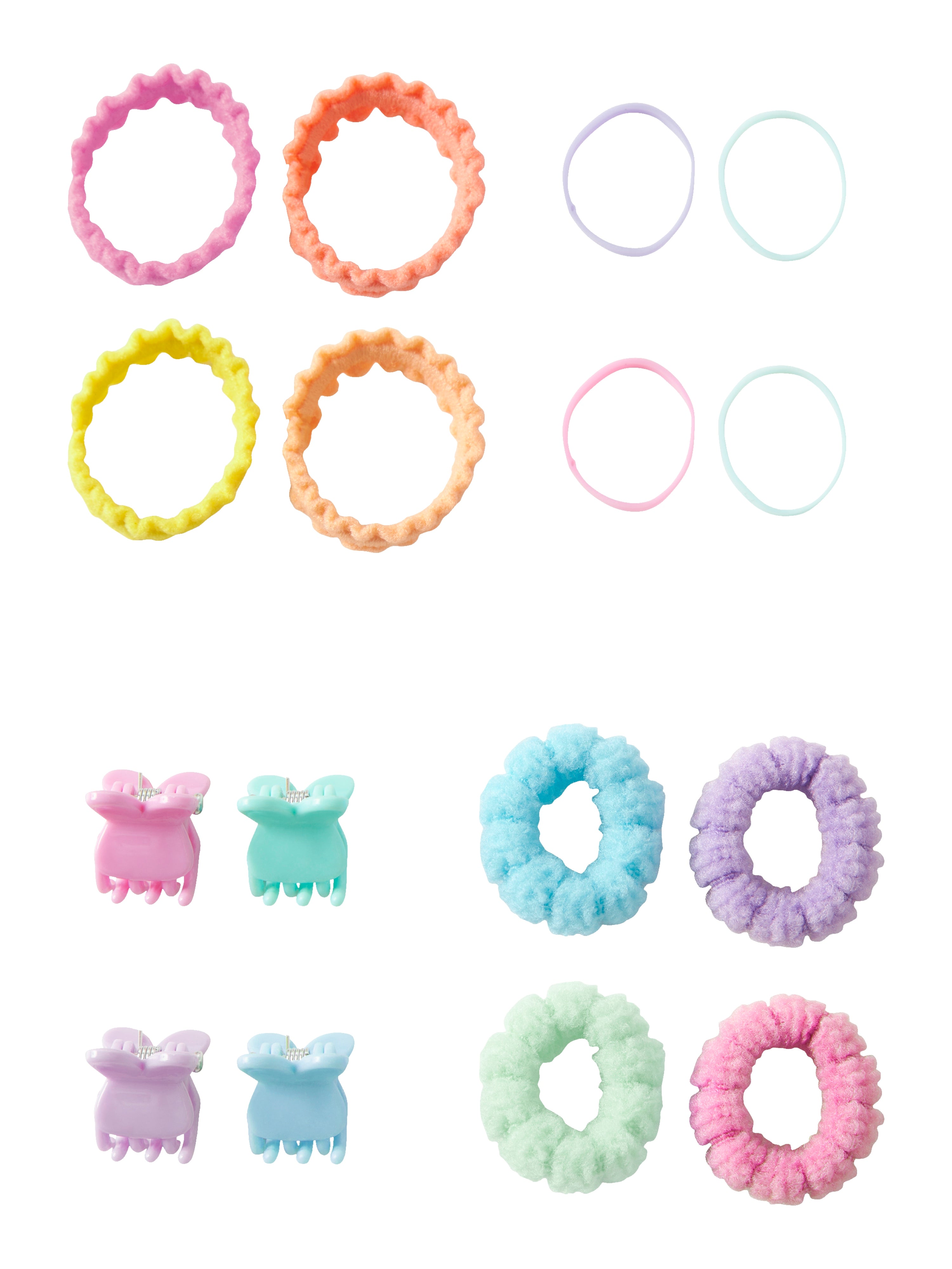 Name It Famonu Hair Acc. Set - Cradle Pink