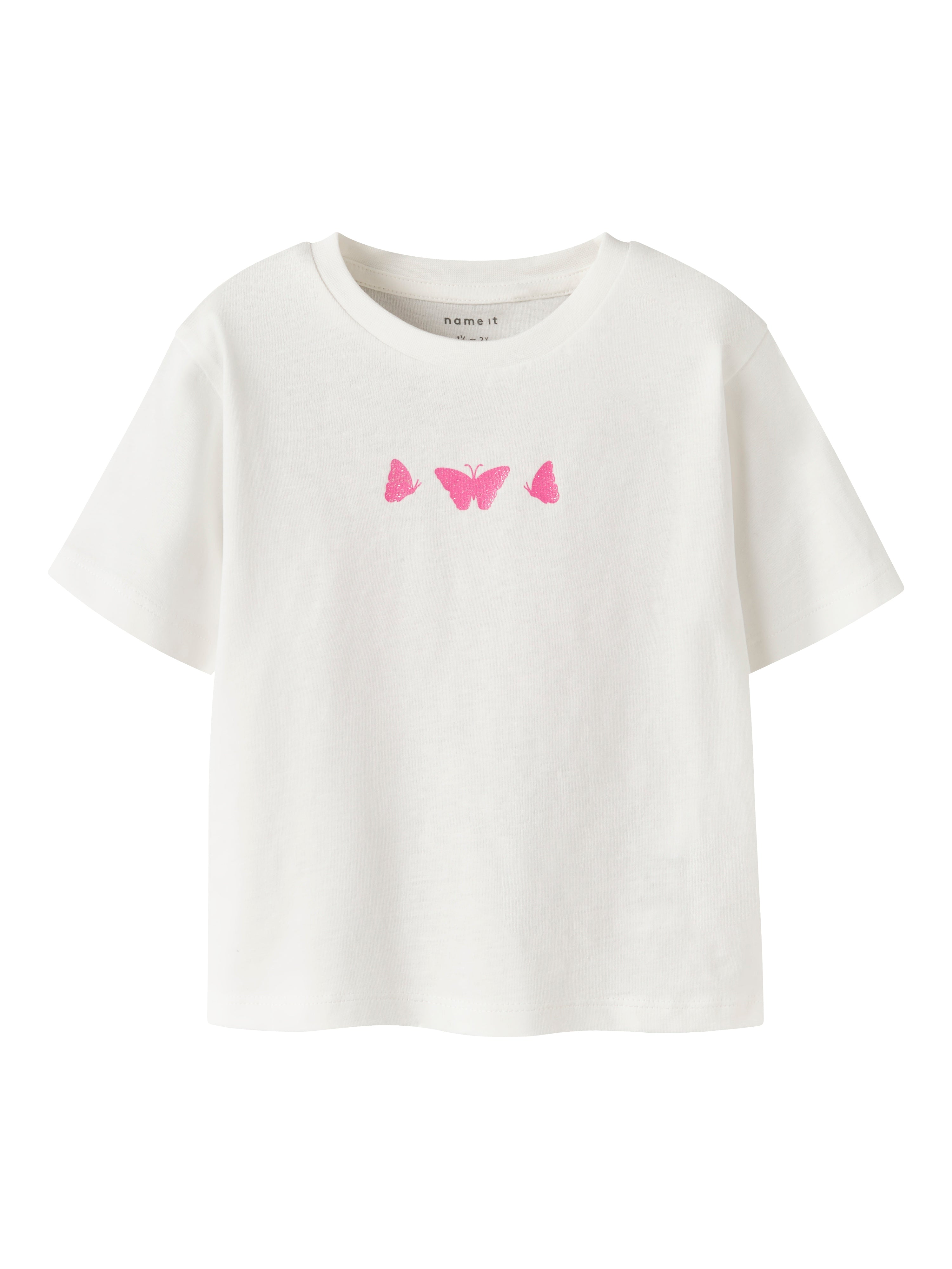 Name It Futia SS Top - Cloud Dancer