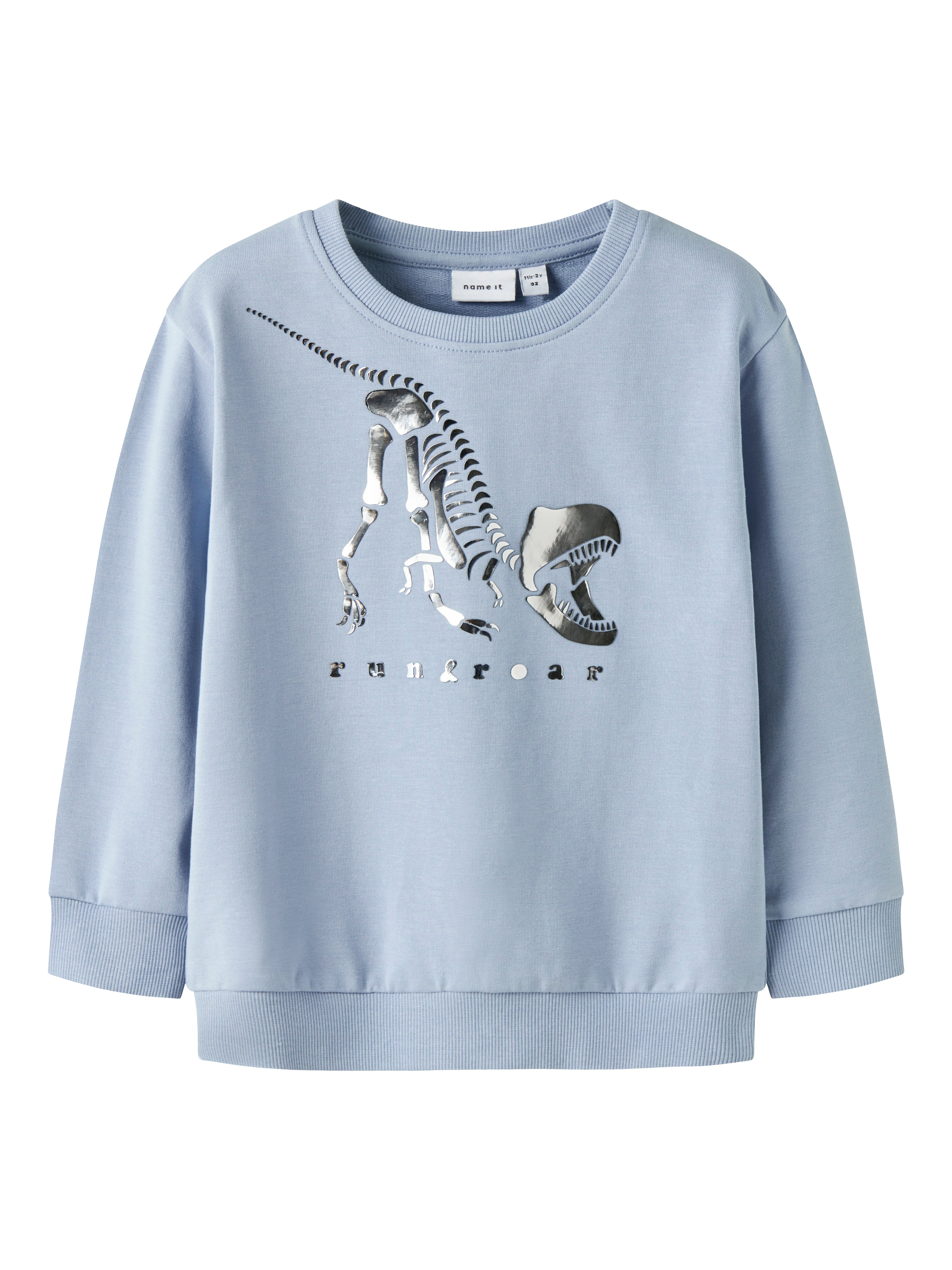 Name It Finn Sweat Shirt - Blue Fog