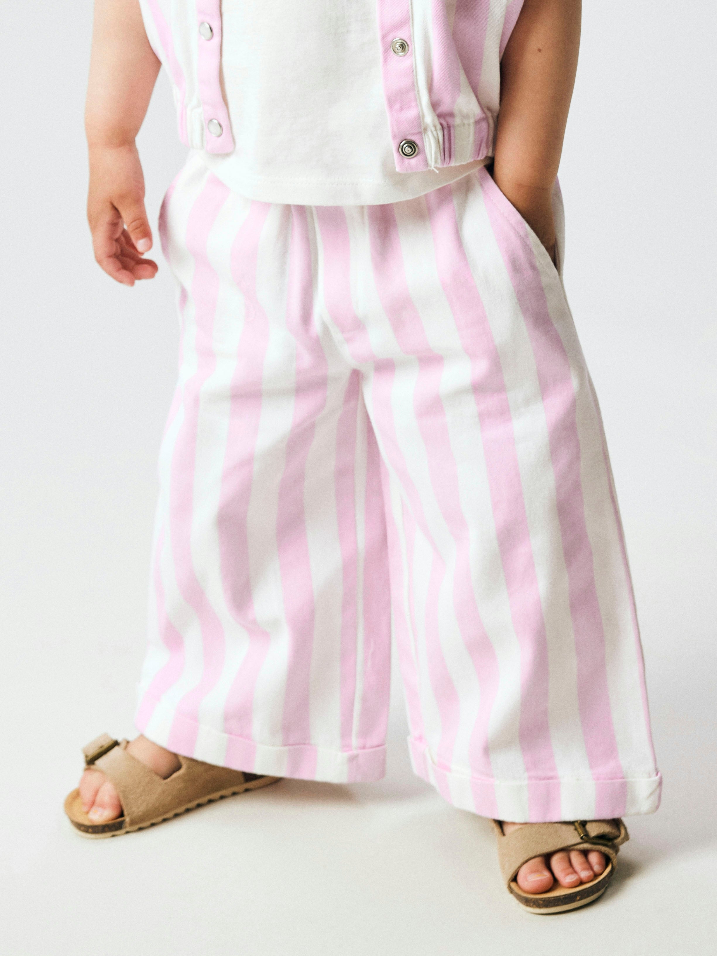 Name It Friba Wide Pant - Cradle Pink