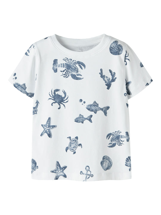 Name It Fille SS Top - Bright White