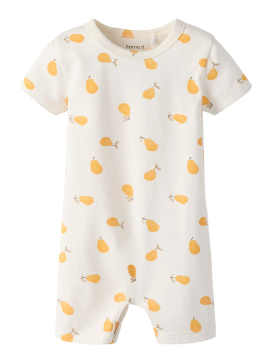 Name It Opear Sunsuit - Cloud Dancer