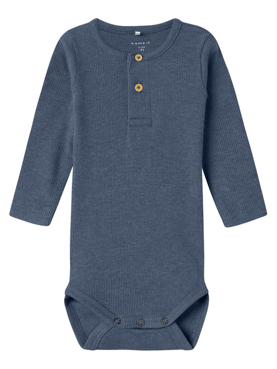Name It Kab Body Noos - Vintage Indigo Melange