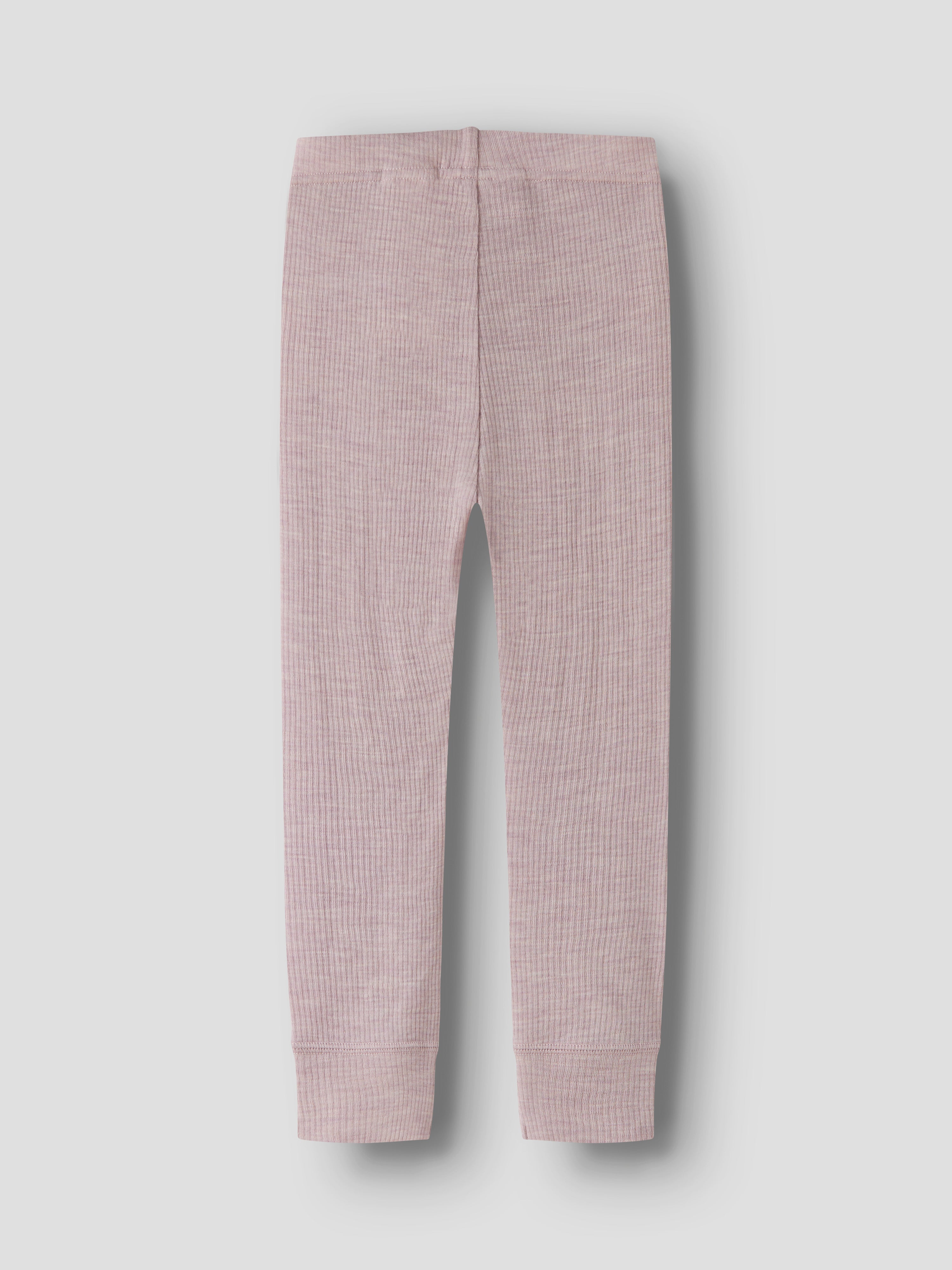 Name It Wax - Wool Rib Legging - Violet Ice