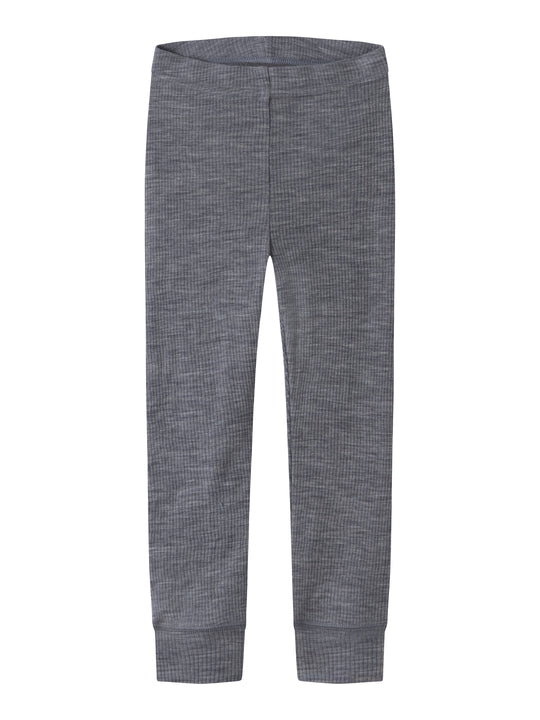 Name It Wax - Wool Rib Legging - Folkstone Gray