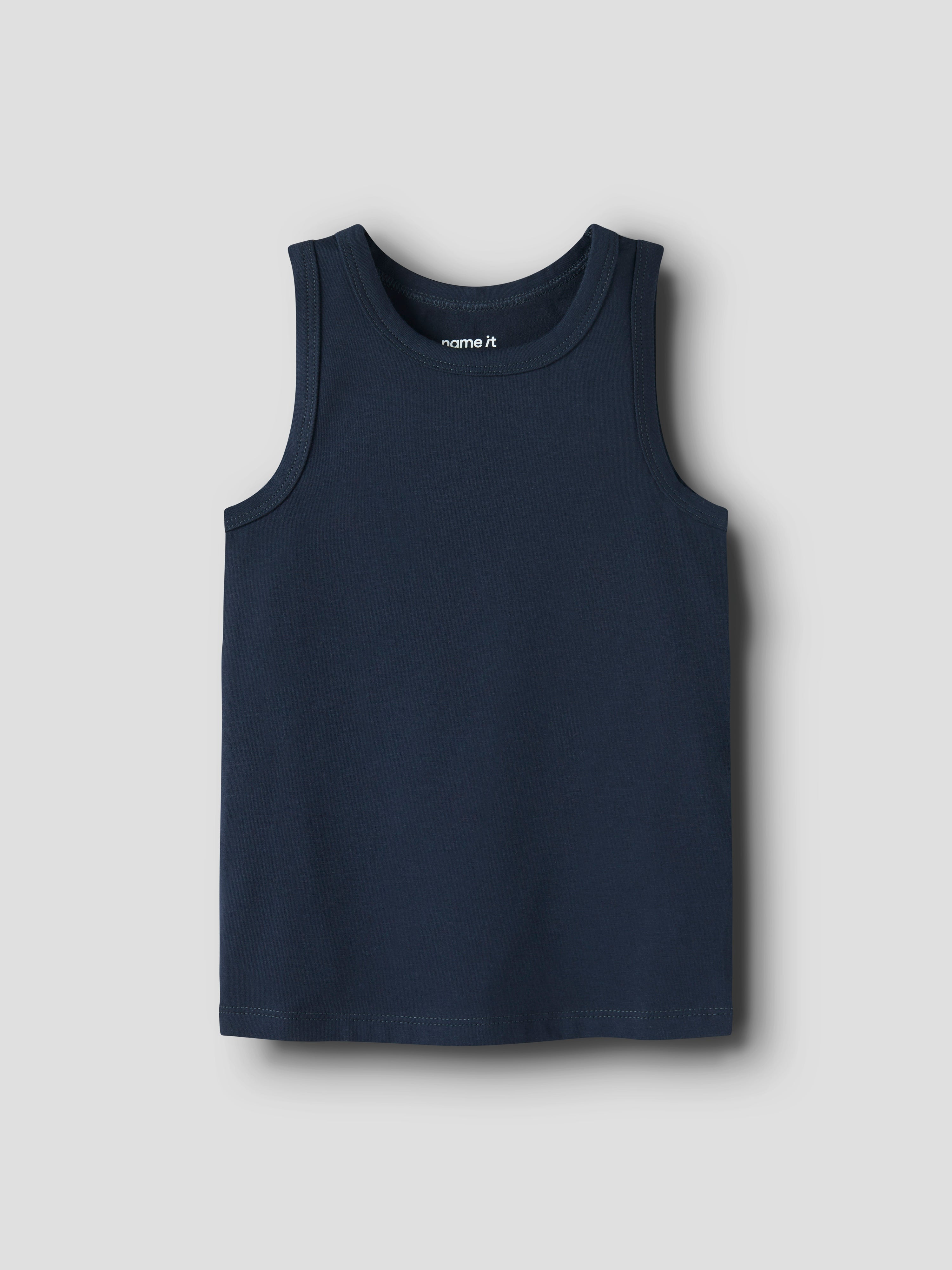 Name It Tank Top 2pak Grey Firetruck NOOS - Grey Melange