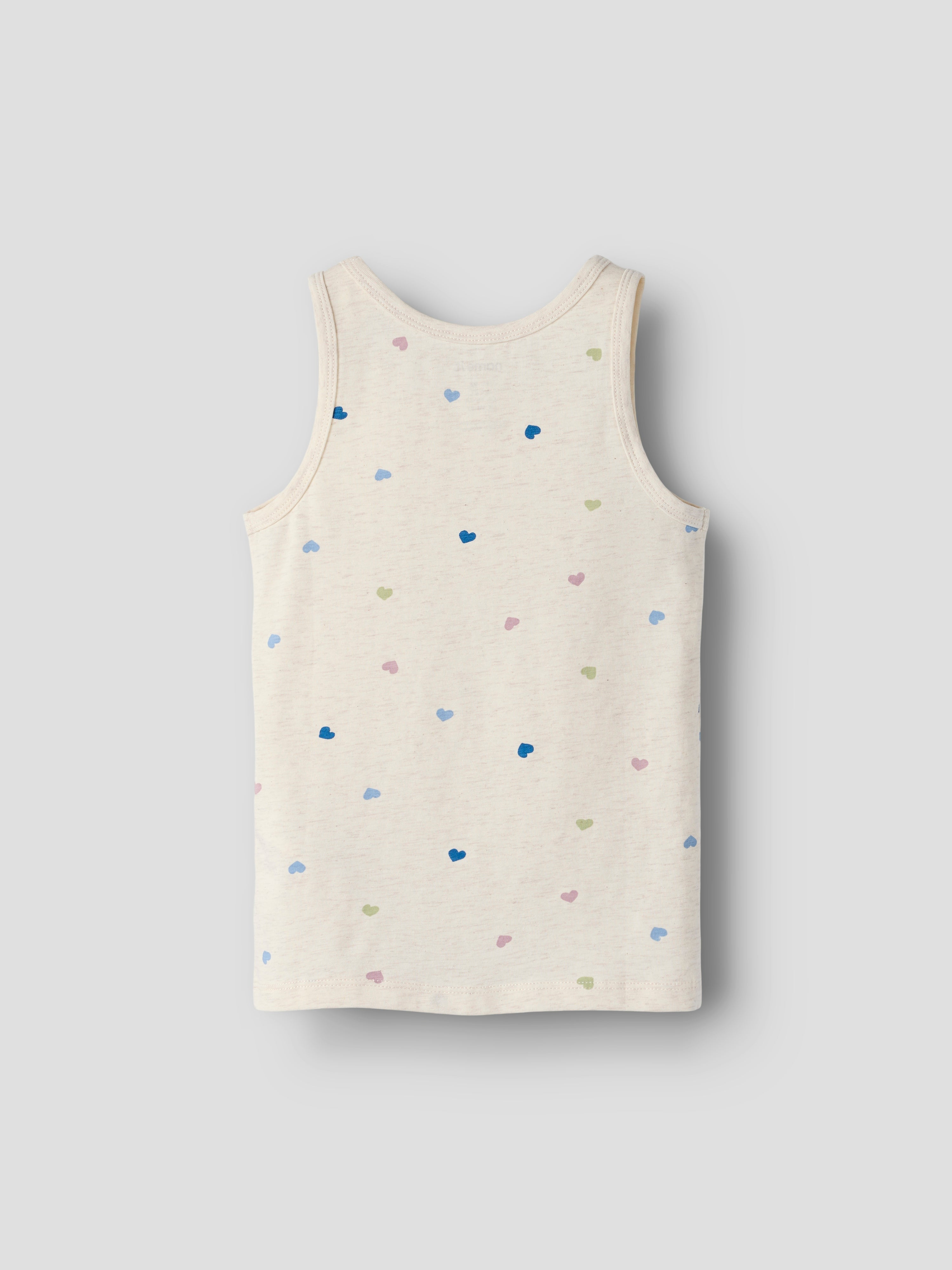 Name It Tank Top 2pak Peyote Hearts NOOS - Peyote Melange
