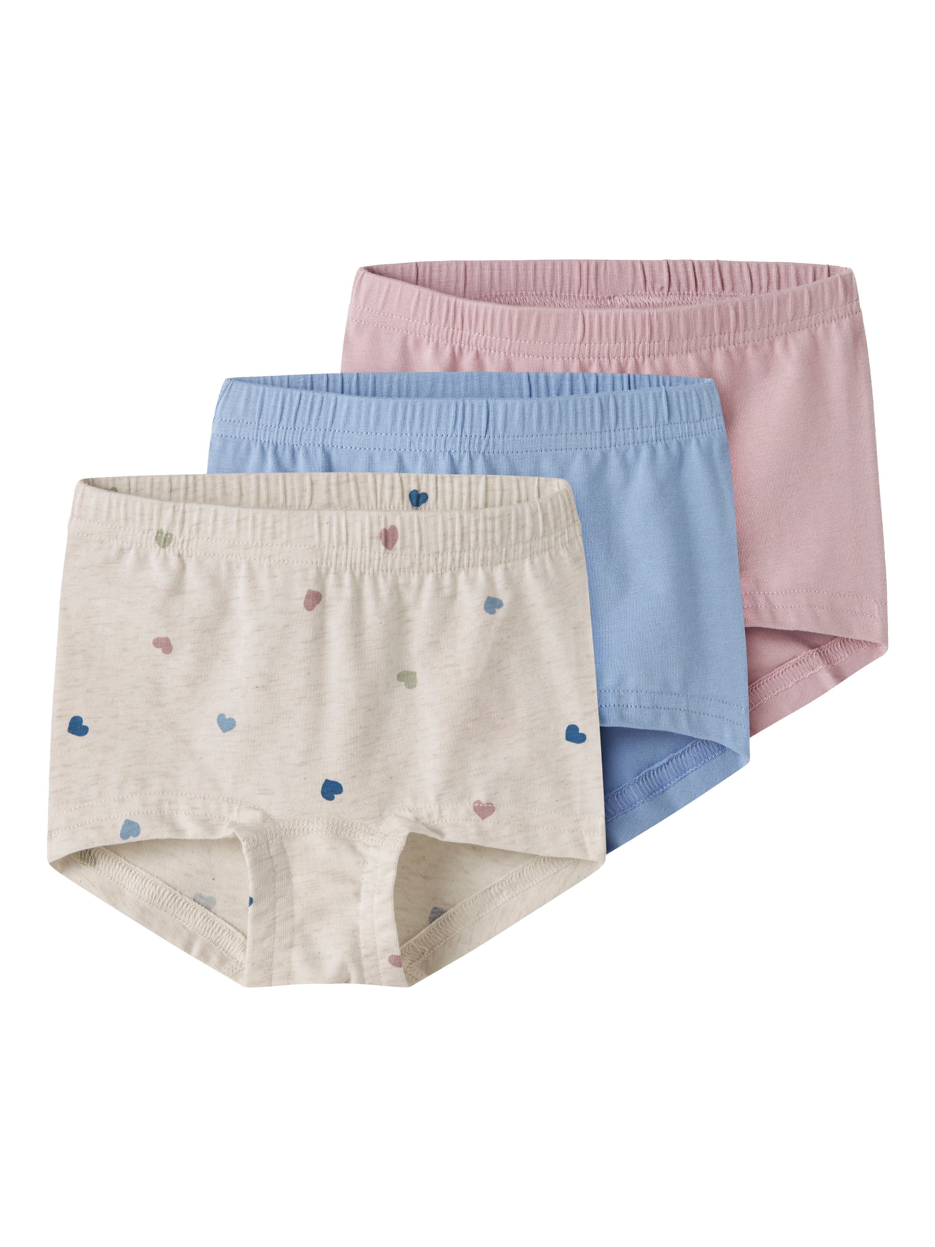 Name It Tights 3pak Peyote Hearts NOOS - Peyote Melange