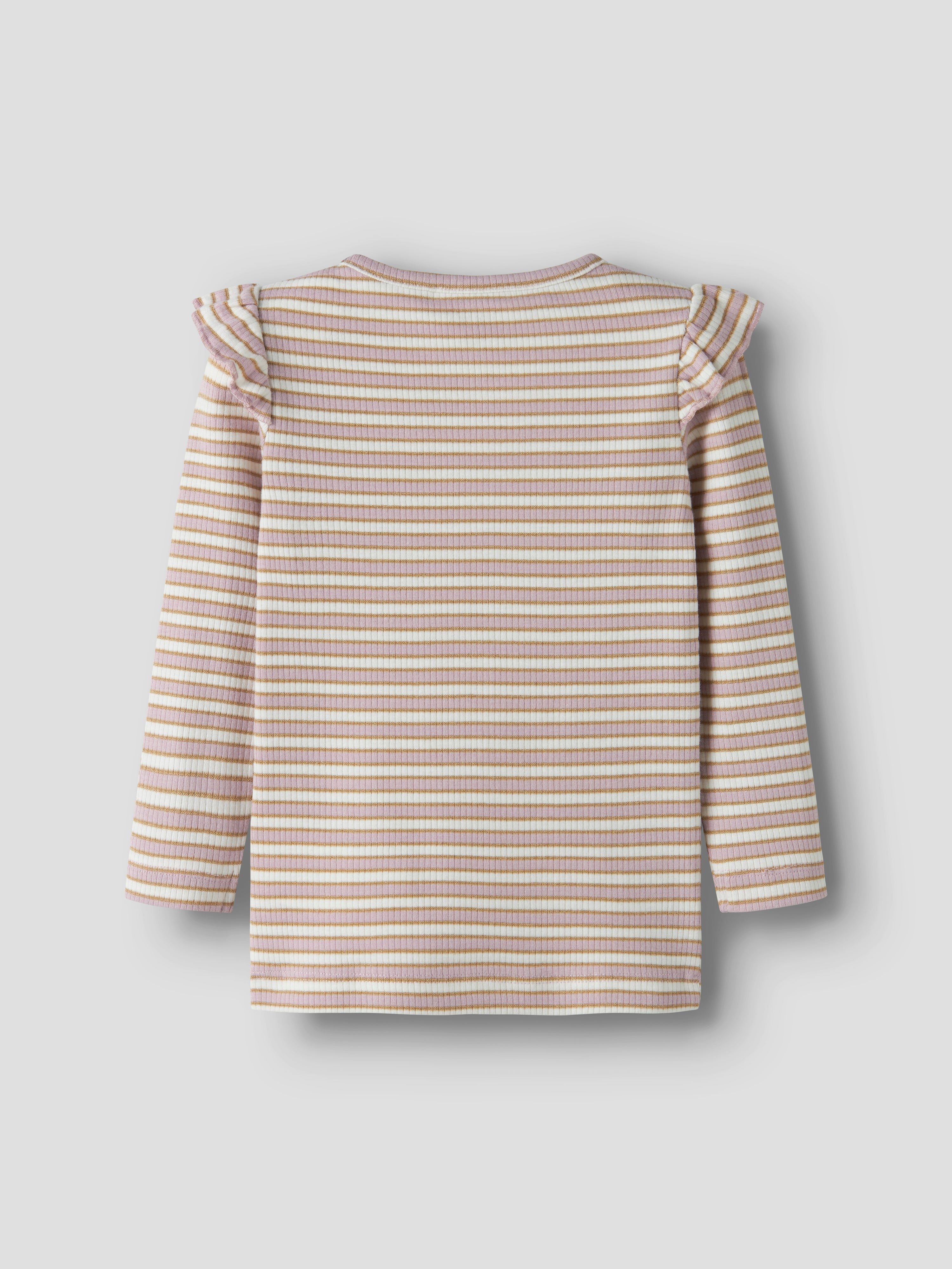 Name It Taias LS Slim Top - Dawn Pink