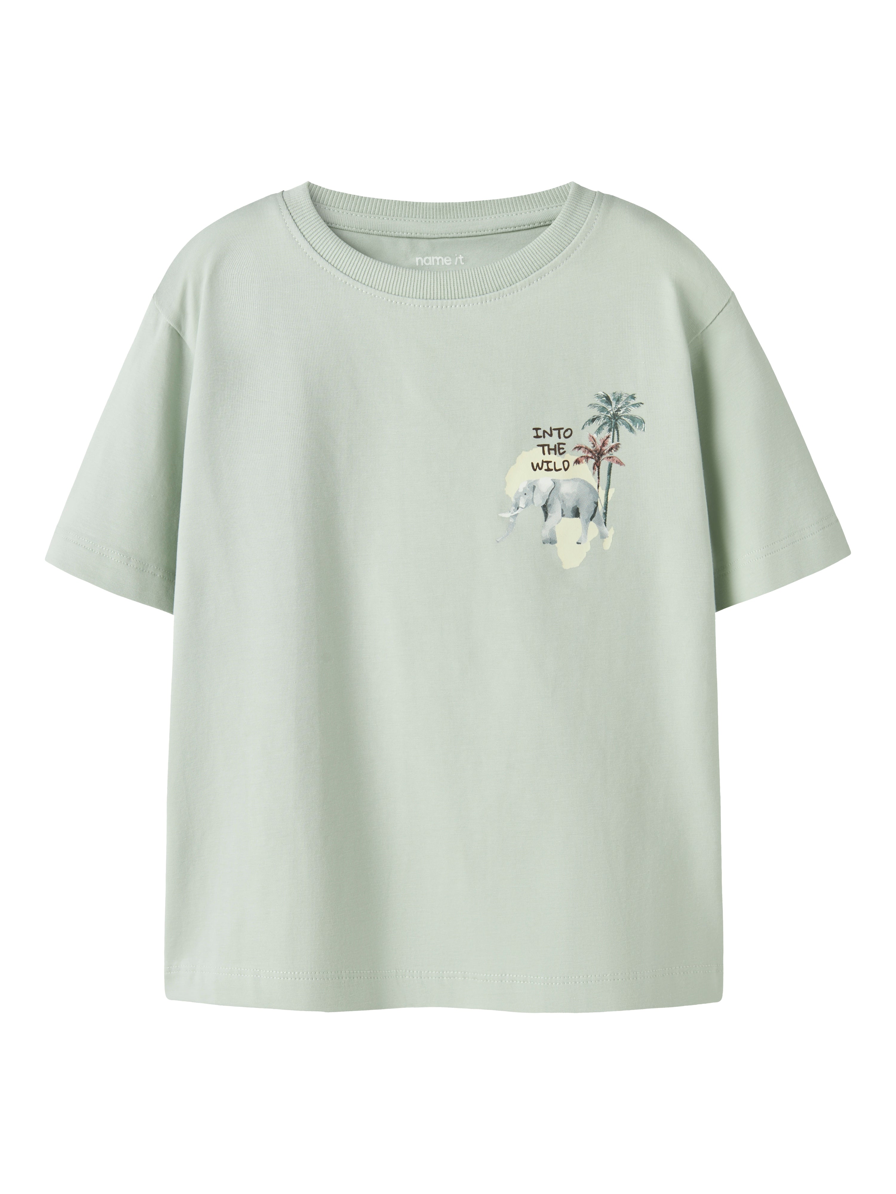 Name It Hugo SS Top - Pale Aqua
