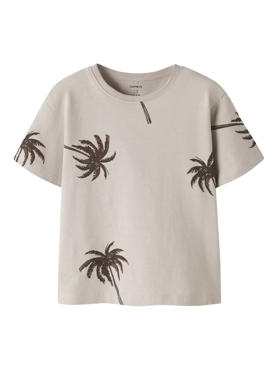 Name It Hamil SS Top - Chateau Gray