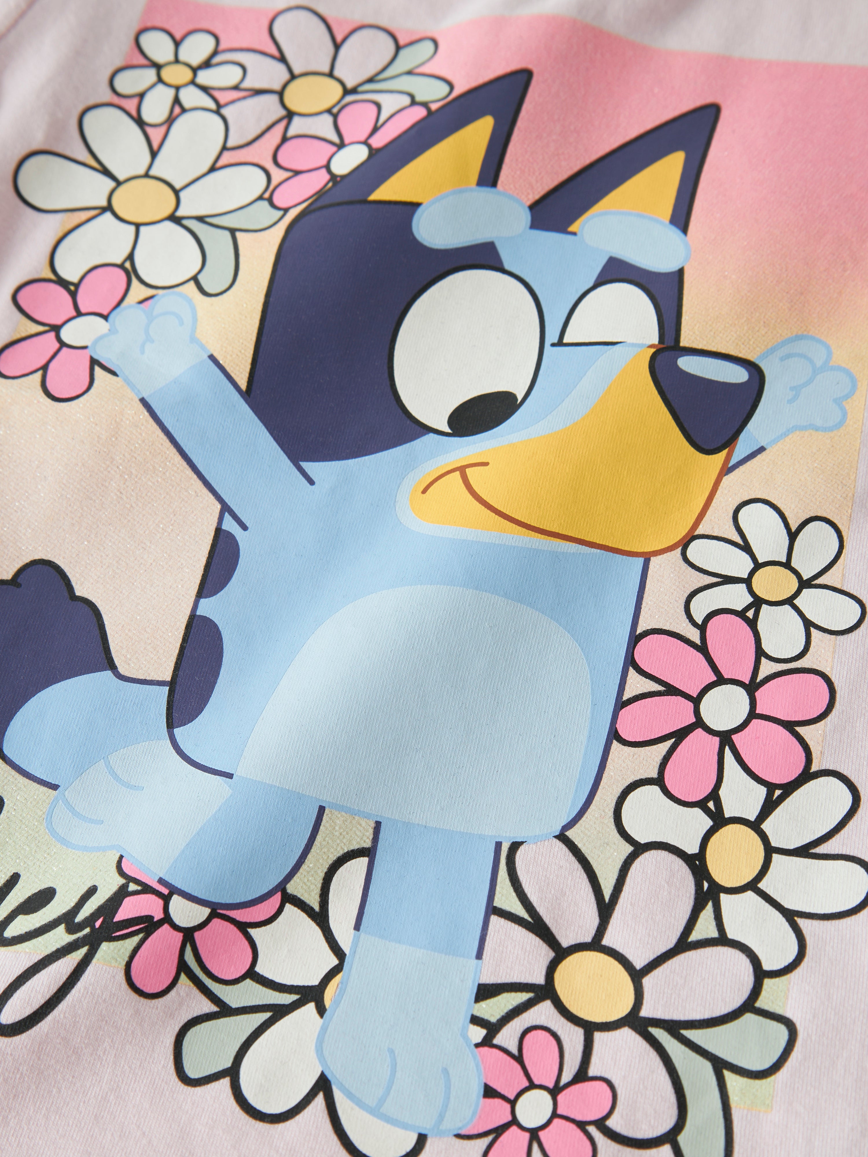 Name It Maka - Bluey SS Top - Cradle Pink