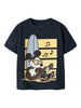 Name It Art - Mickey SS Top - Navy Blazer