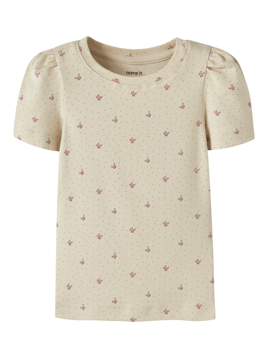 Name It Hannis - SS Top - Almond Milk