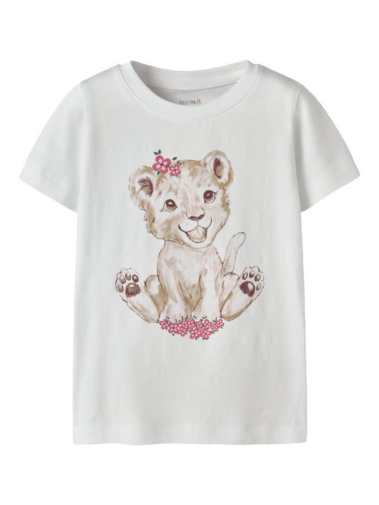 Name It Herta SS Top - Bright White