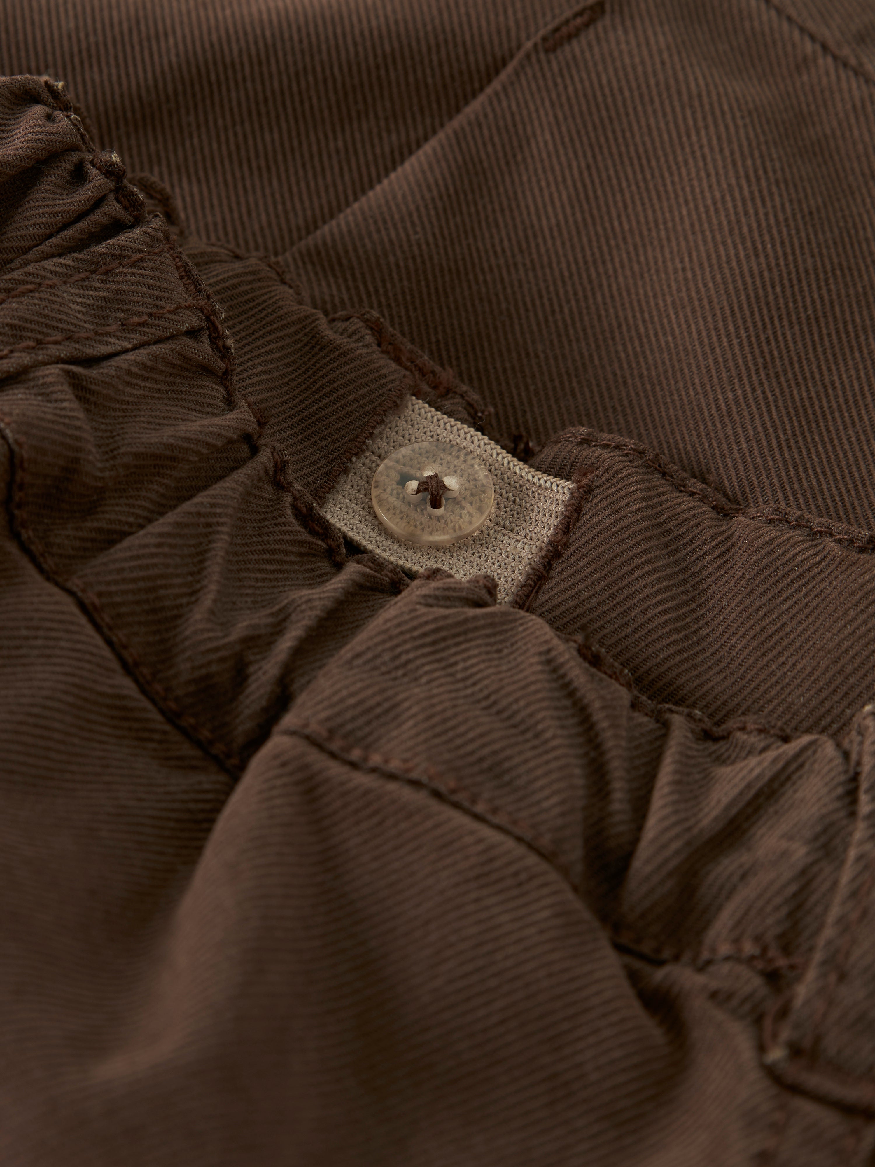 Name It Ben Jog Cargo Twill Pants - Chestnut