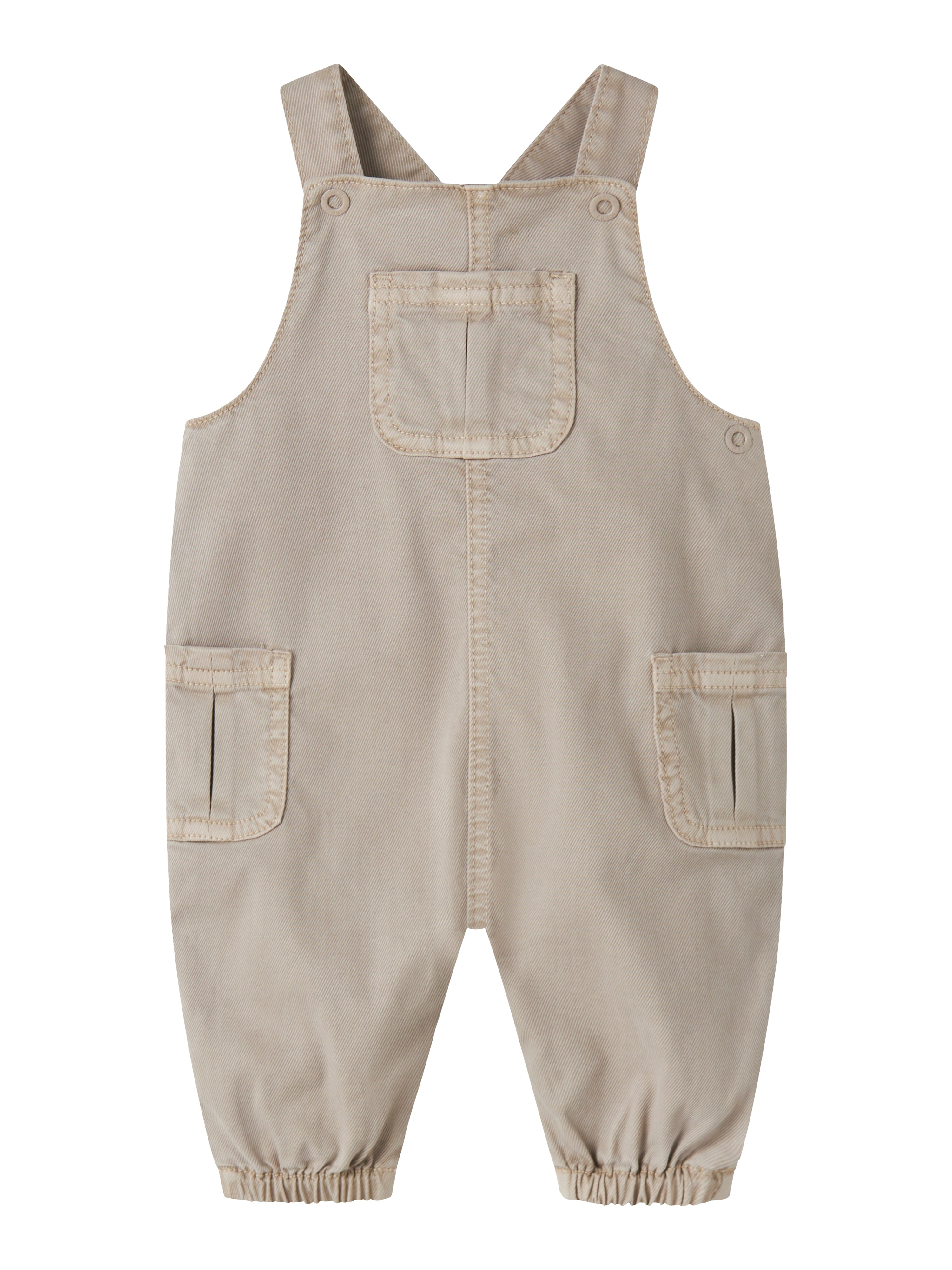 Name It Bo Bag Barrel Twill Overall - Chateau Gray