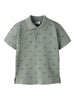 Name It Volo SS Polo - Shadow Palm