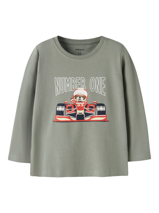 Name It Vux LS Top - Shadow/Number One
