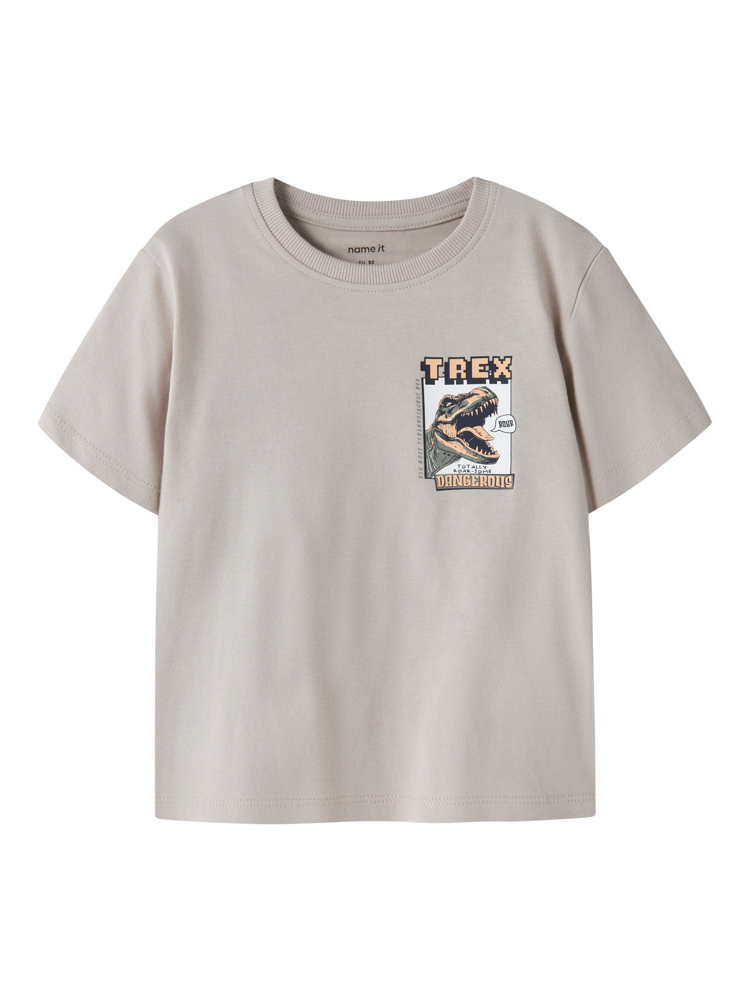 Name It Velix SS Top - Chateau Gray
