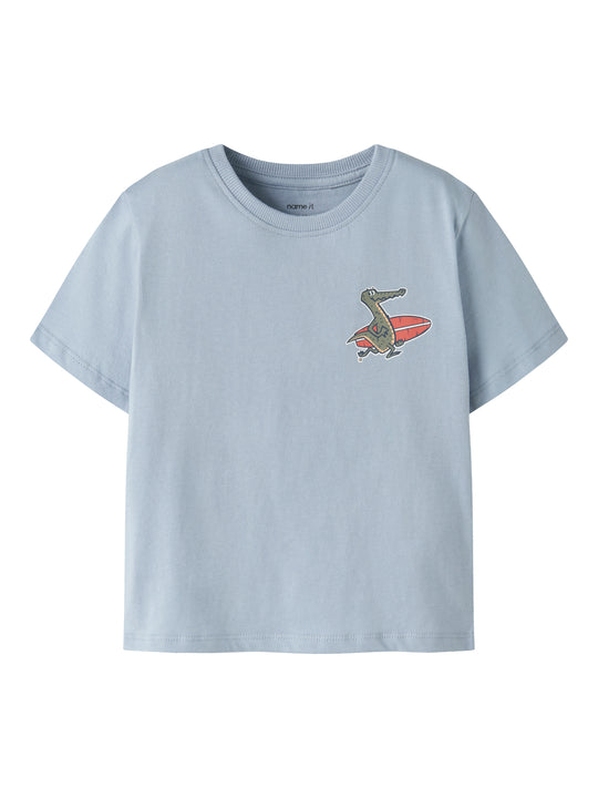 Name It Velix SS Top - Blue Fog