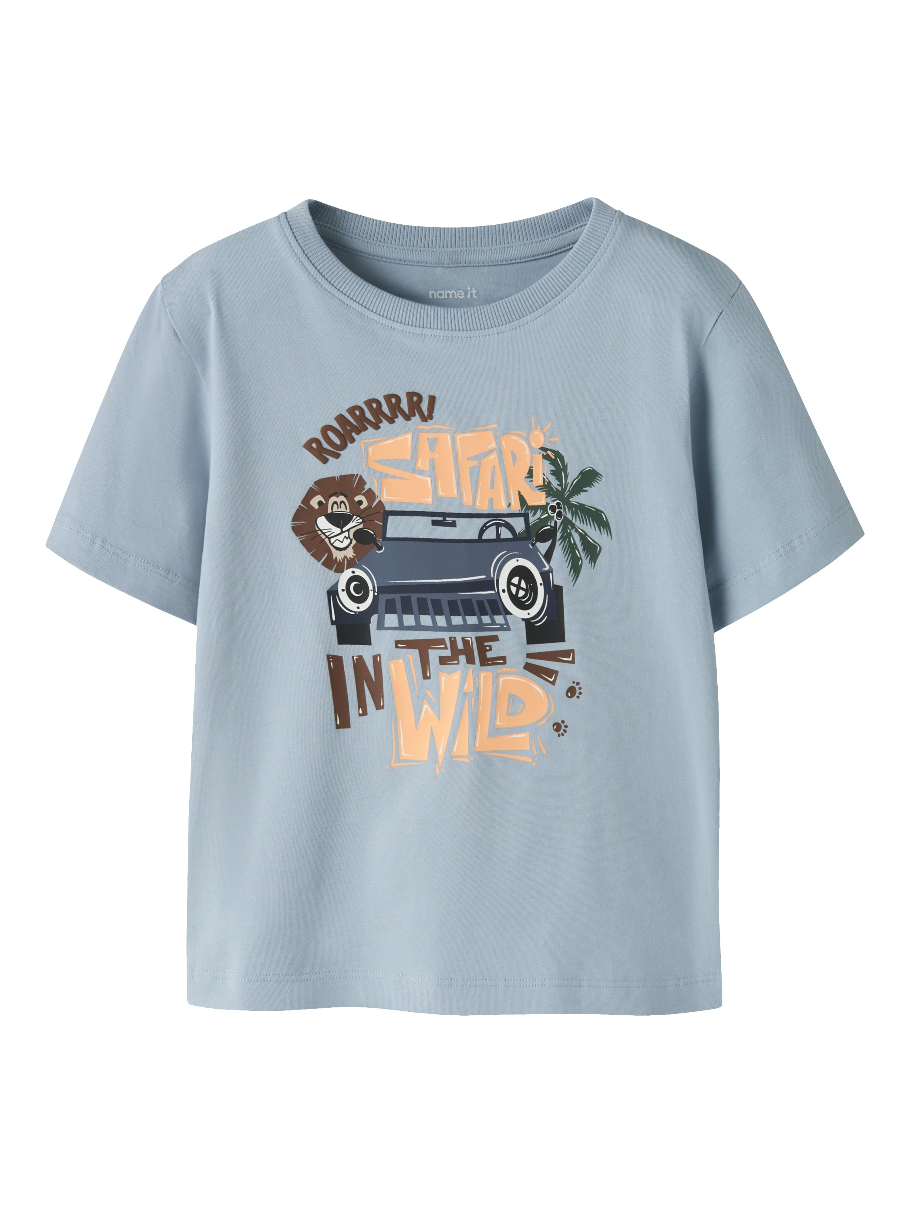 Name It Harly SS Top - Blue Fog