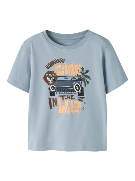 Name It Harly SS Top - Blue Fog
