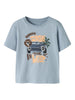 Name It Harly SS Top - Blue Fog