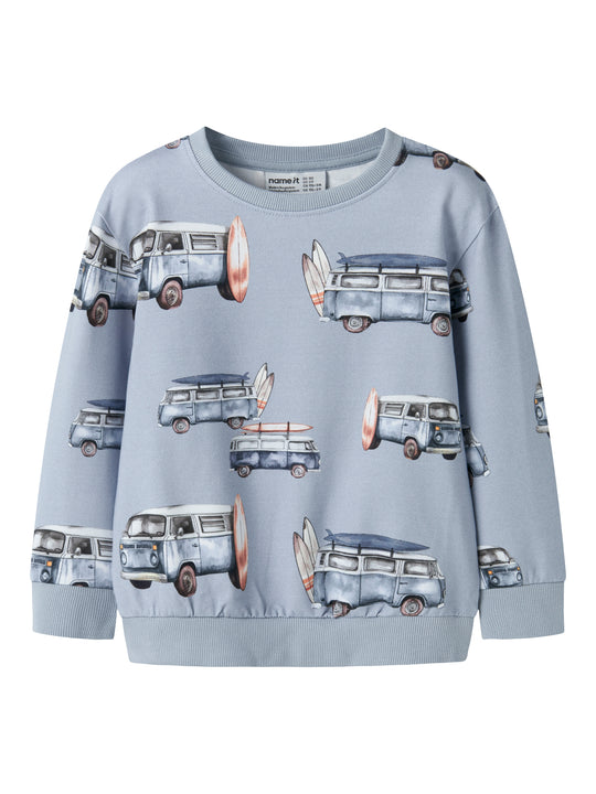 Name It Jaxon - Sweat Shirt - Blue Fog